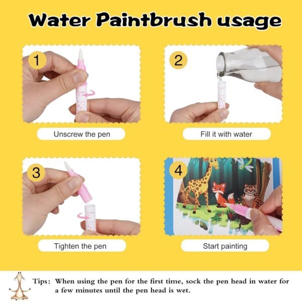 Magic Water Coloring Books for Kids - Image 4